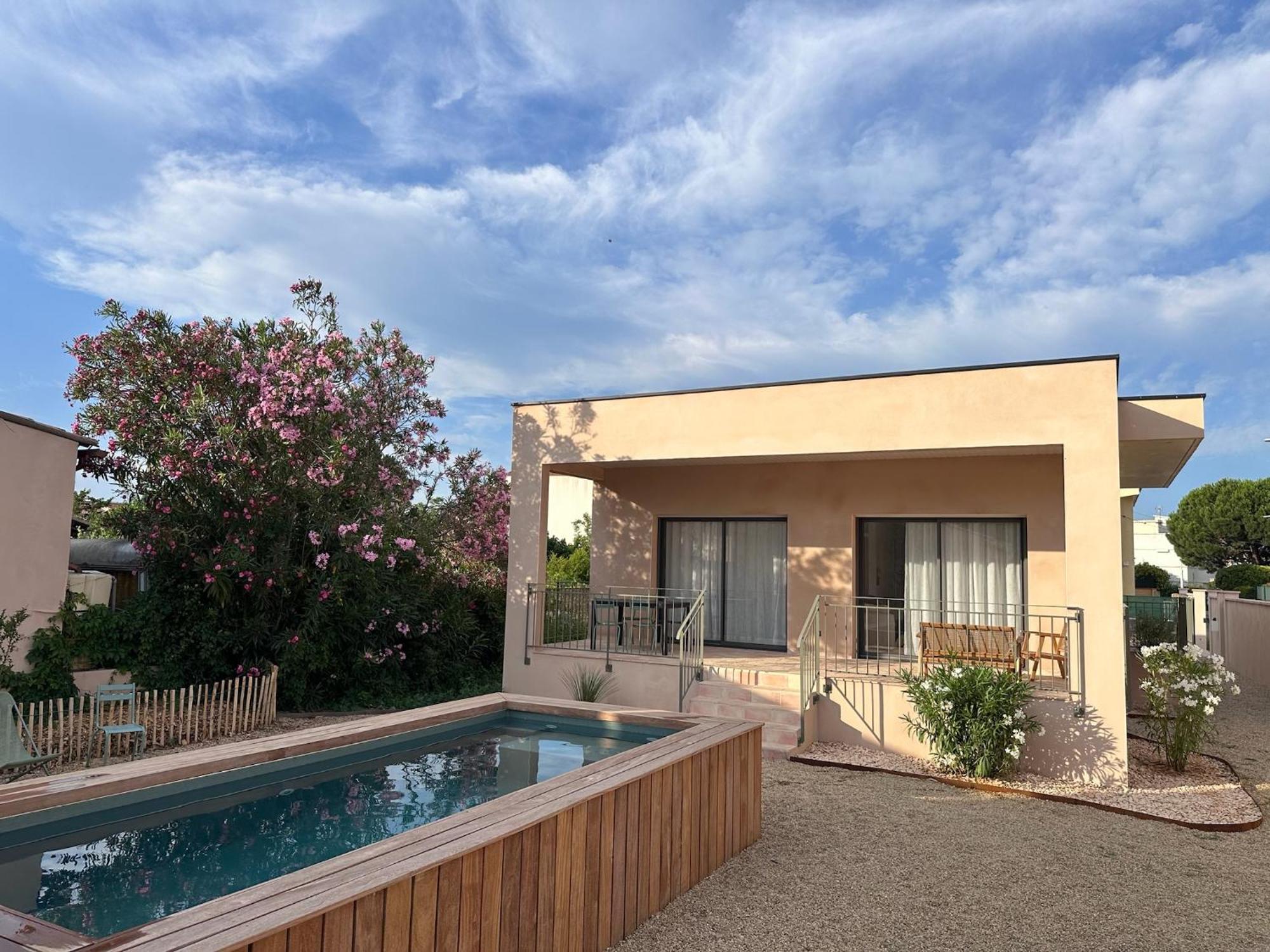 Villa Familiale Avec Piscine Hyper Centre Valras-Plage Kültér fotó